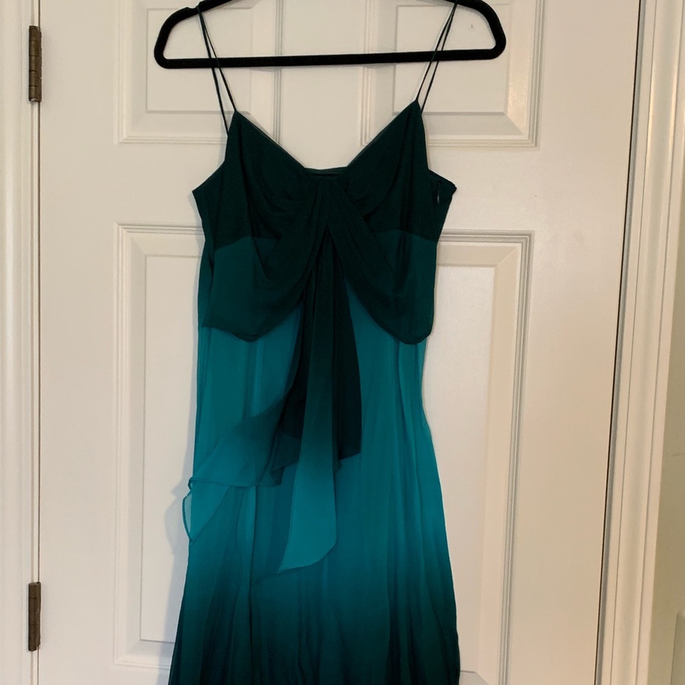 Laggy London blue ombré cocktail dress